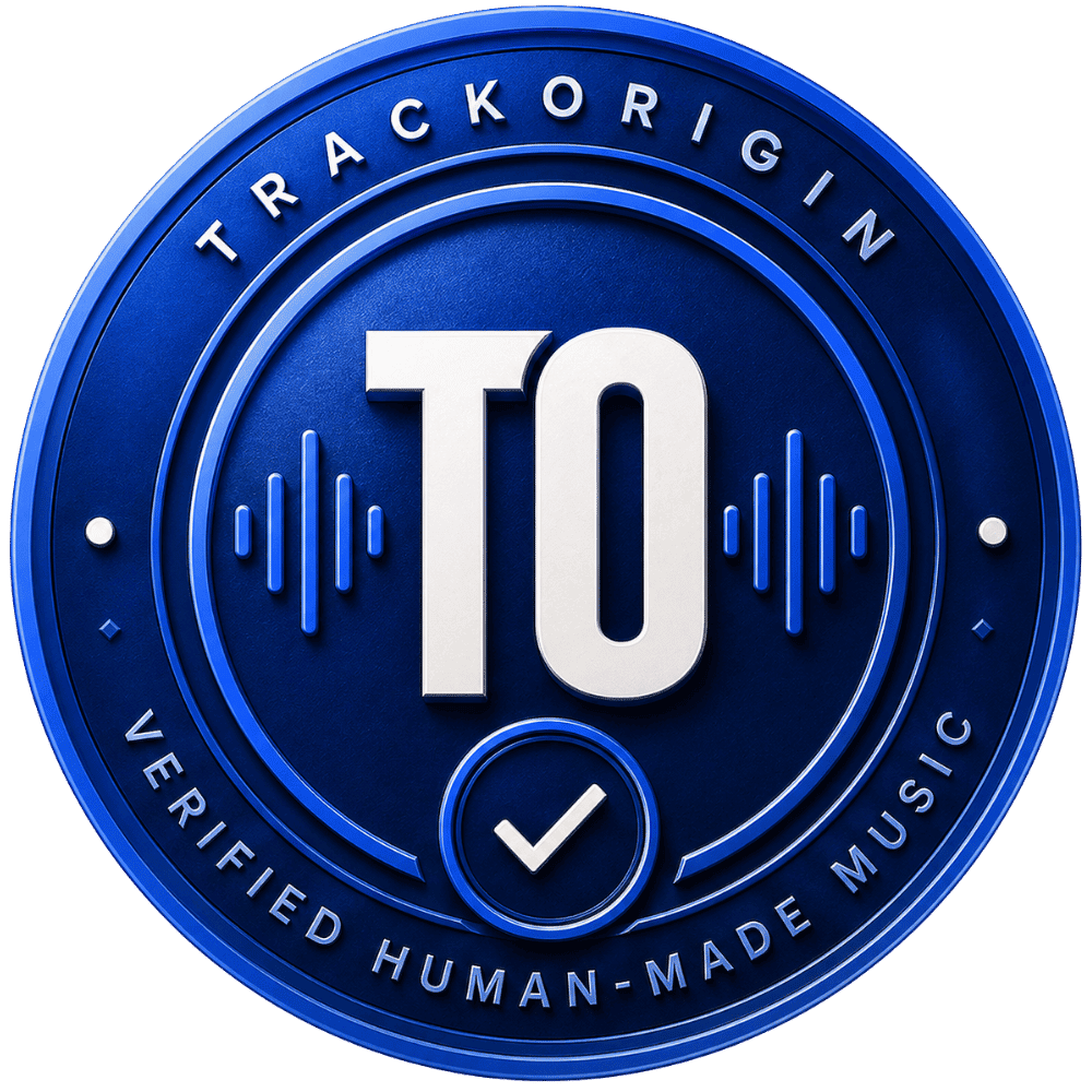 TrackOrigin Origin Seal for verified human-made music